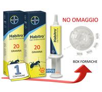 BAYER HABITRO GEL ANTIFORMICHE 20 g Nuovo - Insetticida per Formiche - 6 PEZZI