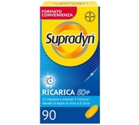 Bayer Italia - Supradyn Ricarica 50+ - Integratore Multivitaminico 90 Compresse Rivestite