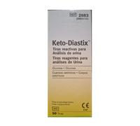 ASCENSIA DIAGN KETODIASTIX GLICO/CHETO 50 STRISCE REATTIVE