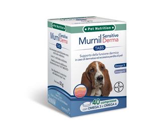 Bayer Pet Murnil Sensitive Derma Cani 40 Compresse - Integratore Pelo