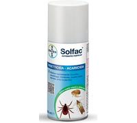 2x SOLFAC 150 ml → Insetticida acaricida spray contro Formiche Scarafaggi Mosche