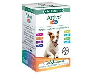 BAYER SpA (DIV.SANITA'ANIMALE) ATTIVO TABS 60CPR