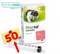Bayer Vermifugo ANTIPARASSITARIO per Cucciolo - Combatte i principali PARASSITI