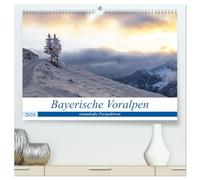 Bayerische Voralpen - traumhafte Perspektiven (hochwertiger Premium Wandkalender 2026 DIN A2 quer), Kunstdruck in Hochglanz: Jahresbegleiter für Bergliebhaber in den bayerischen Voralpen
