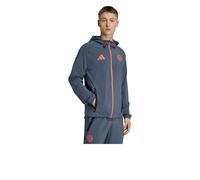 Bayern Monaco Adidas Giacca Tuta Tiro 25 Competition Vis Tech Travel Grigio