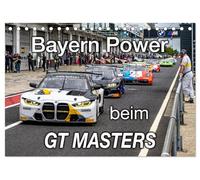 Bayern Power beim GT Masters (Tischkalender 2026 DIN A5 quer), CALVENDO Monatskalender: Spektakuläre Rennszenen der Supersportwagen beim GT Masters am Rennwochenende auf dem Nürburgring