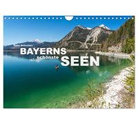 Bayerns schönste Seen (Wandkalender 2026 DIN A4 quer), CALVENDO Monatskalender: Die wunderbaren bayrischen Gewässer in einem Kalender vom Reisefotografen Peter Schickert.