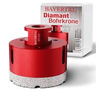 BAYERTAL® Corona diamantata 68 mm x M14 - Fresa a tazza per forare piastrelle dure - Carotatore 68 - Punta per piastrelle compatibile con smerigliatrice angolare