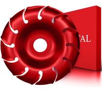 BAYERTAL® Disco per raspa 125 mm - per smerigliare il legno per smerigliatrice angolare | flex, disco per fresare, disco per smerigliare, fresa per legno per levigare e fresare velocemente