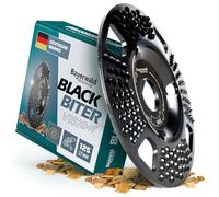 Bayerwald"Black Biter Vision" - disco per raspa, levigatura rapida e grossolana di legno e materiali in legno, per smerigliatrice angolare (Ø 100 mm x 22,2 mm)