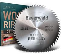 Bayerwald - Lama per sega circolare CS, diametro 350 mm x 1,8 x 30 mm, a dente di lupo (56 denti), per tagli grossolani e veloci su legna da ardere e materiali lignei, taglio longitudinale e