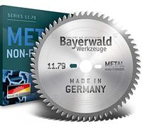 Bayerwald - Lama per sega circolare HM - Ø 350 mm x 3,4 mm x 32 mm | Dente piatto trapezoidale negativo (108 denti)