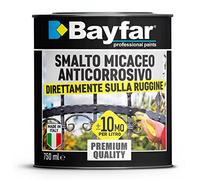 Bayfar, Gruppo Sammarro Vernice smalto ferromicaceo antiruggine antichizzante anticorrosivo per ferro 750 ml (Canna di Fucile)