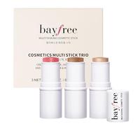 bayfree 3 PCS Makeup Cream Contour Stick Set, Illuminante Viso & Blush & Bronzer Stick, Effetto Naturale Opaco o Lucido, Lunga Durata, Multiuso per Ogni Tipo di Pelle
