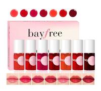 bayfree 7PCS Lip Tint Stain Set, Tinta Labbra Lunga Durata, Impermeabile, Non Appiccicosa, Resistente allo Sbavamento, No-Transfer, Finitura Opaca (Fruit Land)