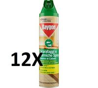 BAYGON 12x SCARAFAGGI E FORMICHE CUCINA ML.400 0000000153203