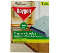 Baygon Trappola Scarafaggi Protezione Cucina 5pz