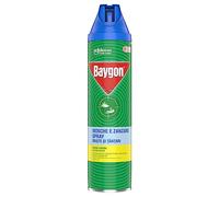 Baygon Mosche & Zanzare Insetticida Spray, 400ml | Protezione a Lunga Durata