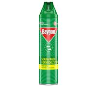 Baygon Scarafaggi e Formiche Plus Spray, 400ml