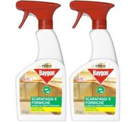 Baygon Scarafaggi e Formiche Trigger Insetticida, Azione rapida ed effetto barriera 1 mese, 1 Trigger da 500 ml (Confezione da 2)