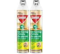 Baygon Spray con Cannuccia Extra Precision, Insetticida per la Cucina, Ef 400 ml
