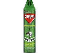Baygon Spray contro insetti striscianti., Scarafaggi, Formiche, azione immediata e lunga durata, senza profumo la bomba di 400 ml Prezzo unitario - Spedizione Veloce e pulita