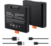 Bayhon Batteria di ricambio ricaricabile agli ioni di litio da 10000 mAh, 7,4 V, 74 Wh, compatibile con altoparlanti portatili JBL PartyBox Stage 320 e Xtreme 4, ricambio perfetto per batteria JBL 400