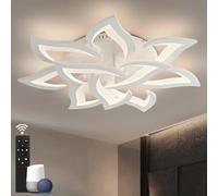 BAYHT Plafoniera LED Soffitto, 90W Lampada da Soffitto con Matter Compatibile con HomeKit, Alexa, Google e IFTTT, Moderna Plafoniera Intelligente per Soggiorno, Camera da Letto, Sala da Pranzo