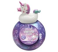 Baylis & Harding Beauticology Cosmic Unicorn Globe - Bolle da bagno a forma di globo, confezione da 1, adatte ai vegani