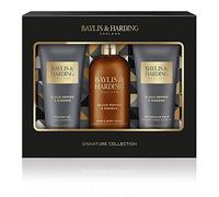 Baylis & Harding Black Pepper & Ginseng, set regalo di lusso da uomo, adatto ai vegani, confezione da 1