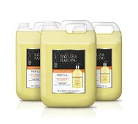 Baylis & Harding Detergente per le mani al mandarino dolce e pompelmo, ricarica da 2 litri (confezione da 3, totale 6 litri), vegano