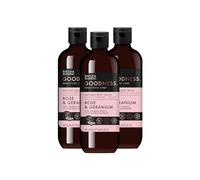 Baylis & Harding GRBSRG Goodness Rose & Geranium, Bagnoschiuma da 500 Ml, Confezione da 3, Vegan Friendly