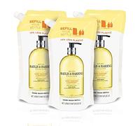 Baylis & Harding Sweet Mandarin & Grapefruit Hand Wash 1 liter navullingszakje, Confezione van 3 - Veganistisch vriendelijk