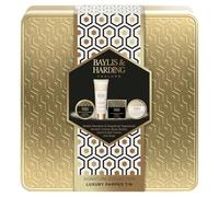 Baylis & Harding Sweet Mandarin & Grapefruit Signature Collection Luxury Pamper Tin cofanetto regalo: crema mani e unghie 50 ml + sapone 50 g + crema doccia 50 ml + burro corpo 50 ml + scatola di latt