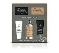 Baylis & Harding The Fuzzy Duck - Kit per il lavaggio rinfrescante da uomo, bergamotto, canapa e legno di sandalo, confezione da 1, adatto ai vegani