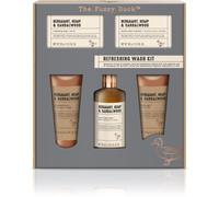 Baylis & Harding The Fuzzy Duck Men's Hemp & Bergamot confezione regalo per i capelli, la barba e il corpo per uomo