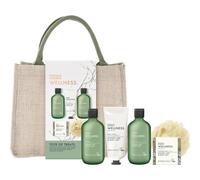 Baylis & Harding Wellness. Energise confezione regalo trousse di cosmetici Ginger, Lime & Basil Leaf