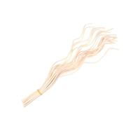 BAYNOPURIN Bastoncini Diffusori 20 Bastoncini di Ricambio for diffusore aromaterapia in Rattan Extra Spesso, Fai da Te, Fatti a Mano, for la casa(Beige)