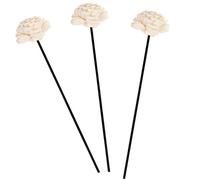 BAYNOPURIN Bastoncini Diffusori 3 Pezzi di Bastoncini Rattan for aromaterapia, diffusore Fiori secchi, Decorazione for la casa, Assorbimento d'Acqua Stabile