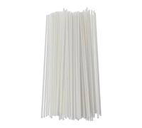 BAYNOPURIN Bastoncini Diffusori 50 Bastoncini di Deodorante for Ambienti Extra Spessi Fai da Te, diffusore in Rattan, Fibra, fragranze for la Decorazione della casa(White 25cm Dia 3.0mm)