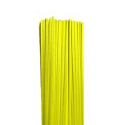BAYNOPURIN Bastoncini Diffusori 50 Bastoncini di Ricambio for diffusore aromaterapia in Fibra a Forma Triangolare da 22 cm x 3,0 mm, Ricarica for Olio profumato for la casa(Light Green)