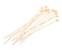 BAYNOPURIN Bastoncini Diffusori 50 Pezzi di diffusore aromaterapia in Rattan, Mini diffusori Oli Essenziali in Legno, Perline, Bastoncini Ricarica for la casa