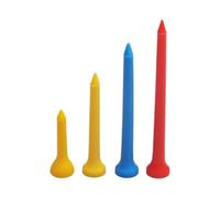 BAYNOPURIN Tee De Golf Colore Casuale dei T della Palla a Forma di Tazza Golf Tees Length36mm 54mm 70mm 83mm for Il Tee(54mm Random Color)