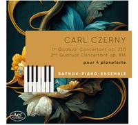 Baynov-piano-ensemble - Carl Czerny: Quatuors Concertants Pour 4 Pianoforte - Cd