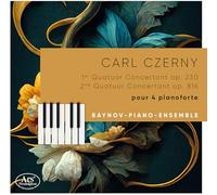 Carl Czerny: Quatuors Concertants Pour 4 Pianoforte (Cd)
