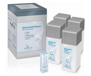 Bayrol kit completo di prodotti per il trattamento con ossigeno attivo kit spa oxygene actif