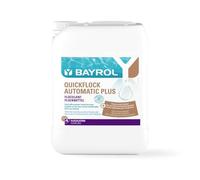 Bayrol Quickflock Automatic Plus 20 L - Floccante Liquido per impianti di filtraggio con Sabbia/Vetro - Speciale floccante con detergente Integrato per fosfati - garantisce Acqua cristallina