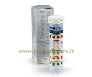 BAYROL STRISCE PER TEST 5 FUNZIONI SPATIME PH cloro bromo ossigeno alc.durezza