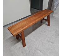 BAYTEWJX Panchina Ingresso,Panca da Cucina,Panchina da 2 Posti in Legno,Salvaspazio,per Ingresso Soggiorno Entrata.(120x26x45cm)
