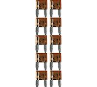 baytronic 231823-10 fusibili a lamella per auto, 2A, set da 10, colore: Grigio